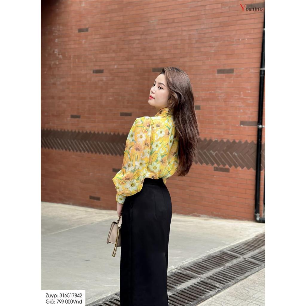 Zuýp bút chì cúc túi màu đen Yoshino