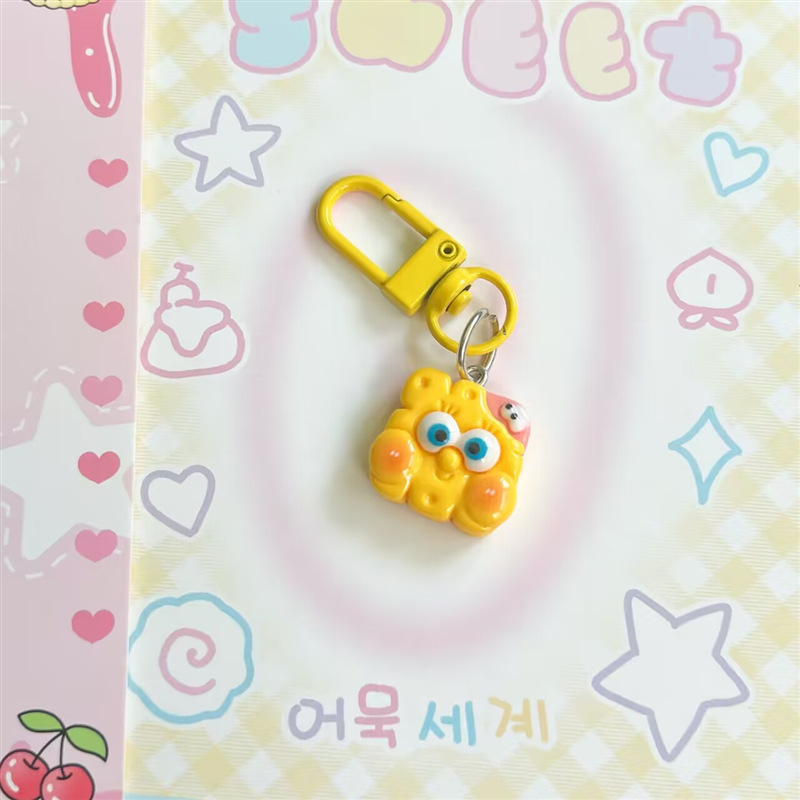 Móc Khóa Hoạt hình mini  Sanrio Melody Kuromi Cinnamon Sao Biển Dễ Thương