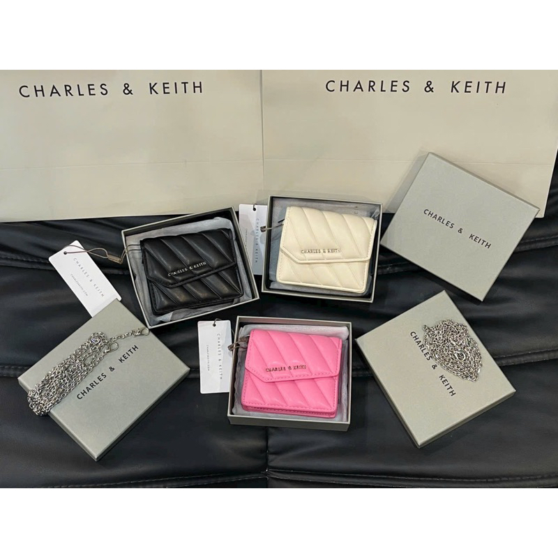 Ví charles keith mini cầm tay