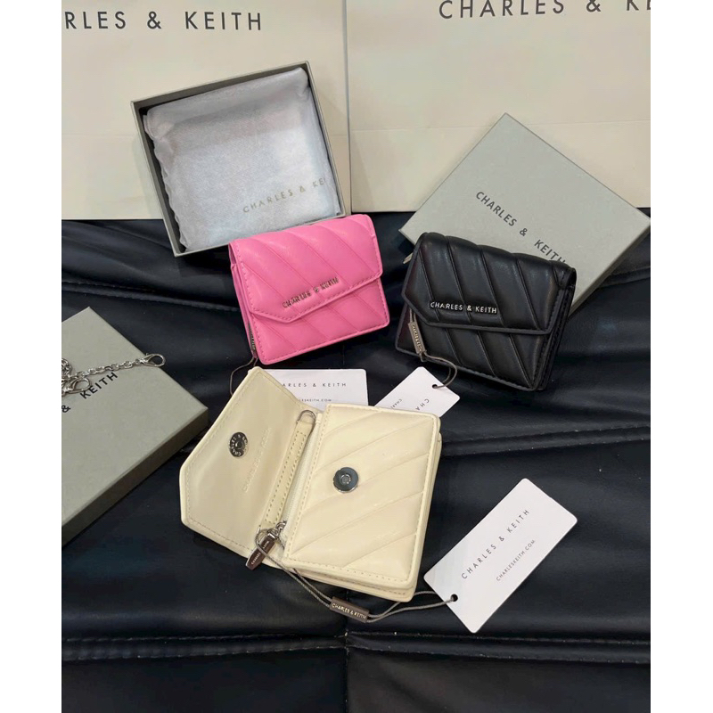 Ví charles keith mini cầm tay