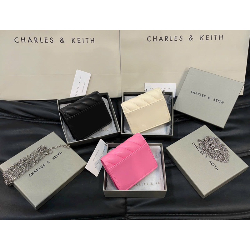 Ví charles keith mini cầm tay
