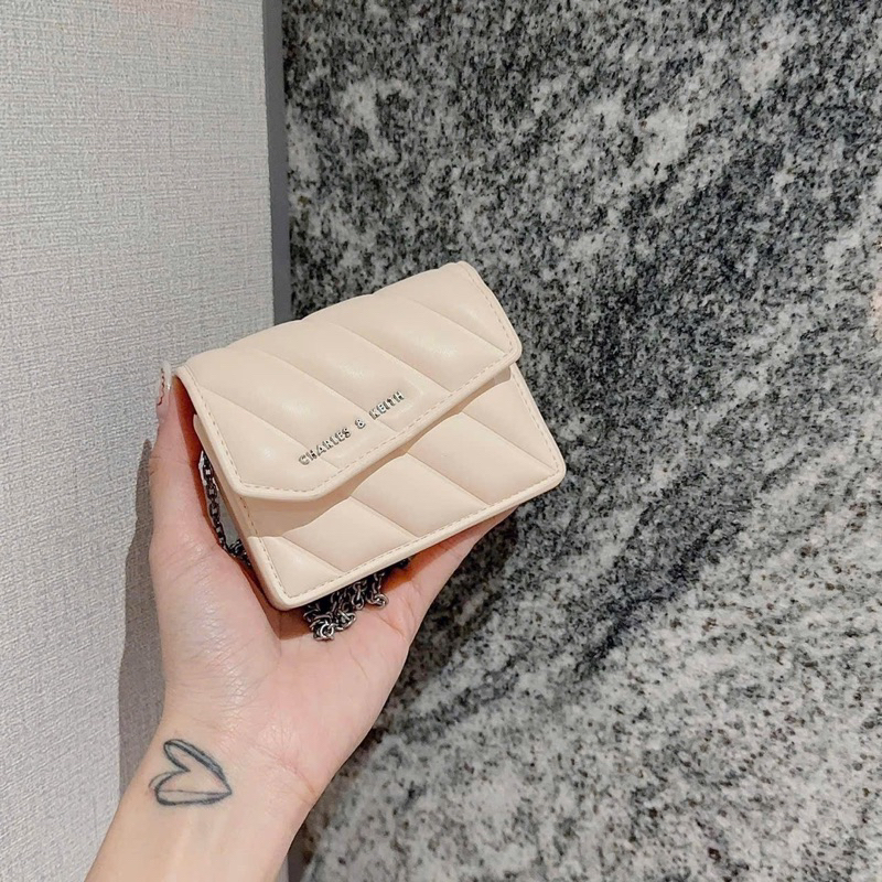 Ví charles keith mini cầm tay