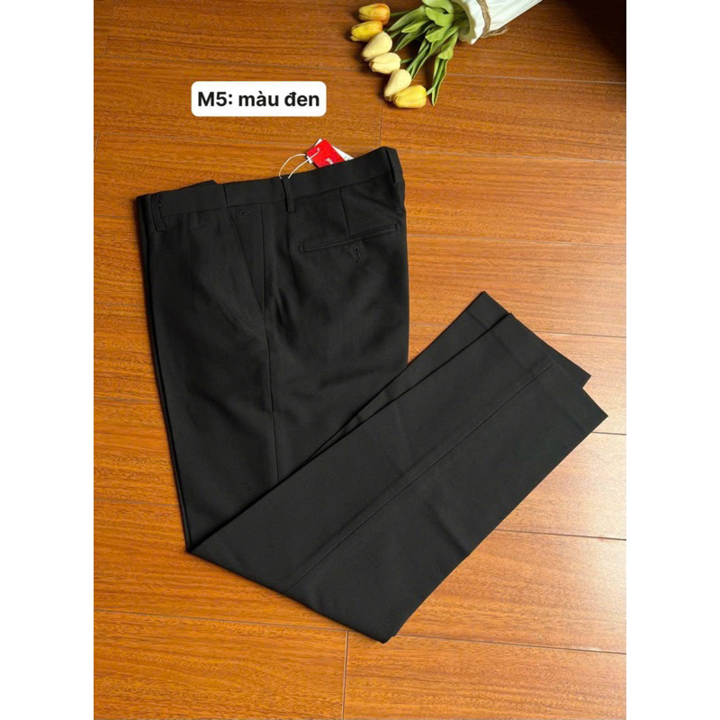 Quần âu nam Pier.re Car.din 4 mầu dáng slimfit cạp chun