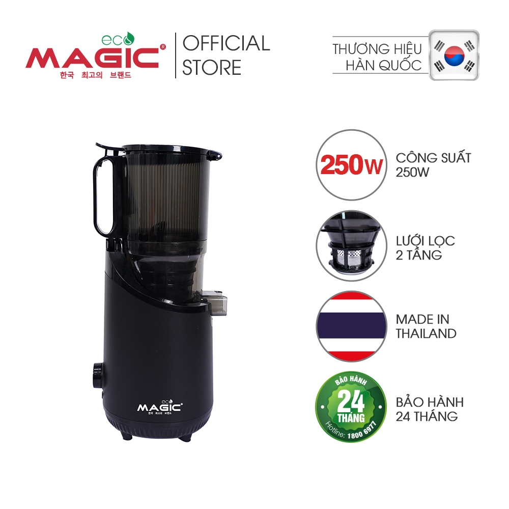 Máy ép chậm miệng rộng Magic Eco AC-144, hàng chính hãng, bảo hành 24 tháng