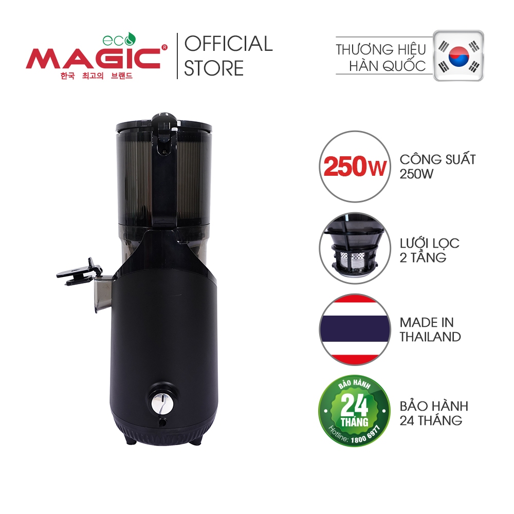 Máy ép chậm miệng rộng Magic Eco AC-144, hàng chính hãng, bảo hành 24 tháng