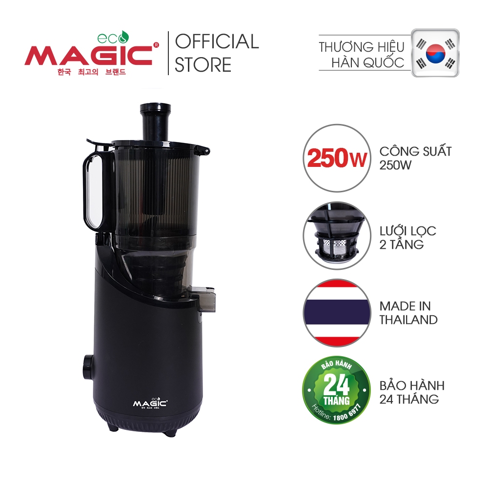 Máy ép chậm miệng rộng Magic Eco AC-144, hàng chính hãng, bảo hành 24 tháng