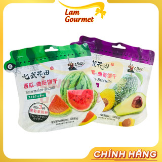 Bánh quy trái cây dưa hấu/ bơ 100g - lam gourmet