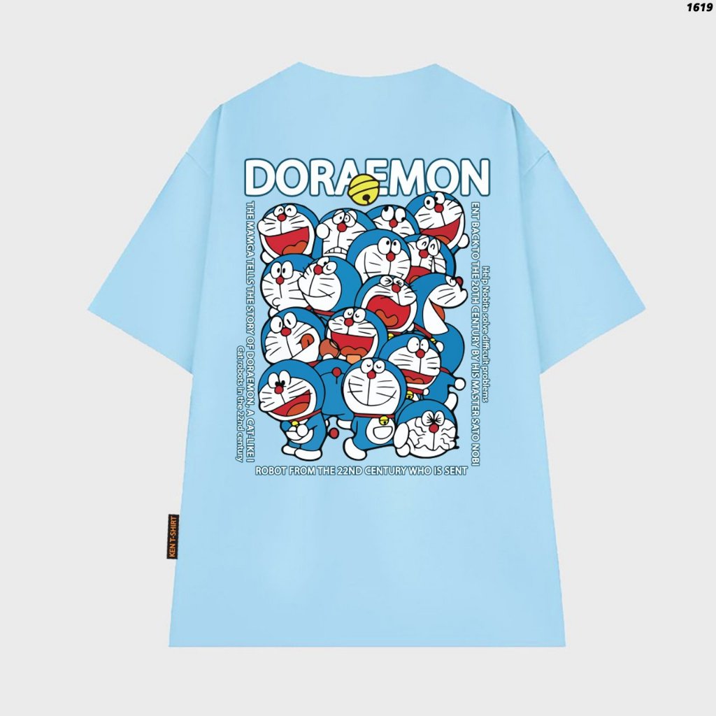 Áo thun tay lỡ HY KOREA Nhiều MonDora 1619 form rộng unisex nam nữ