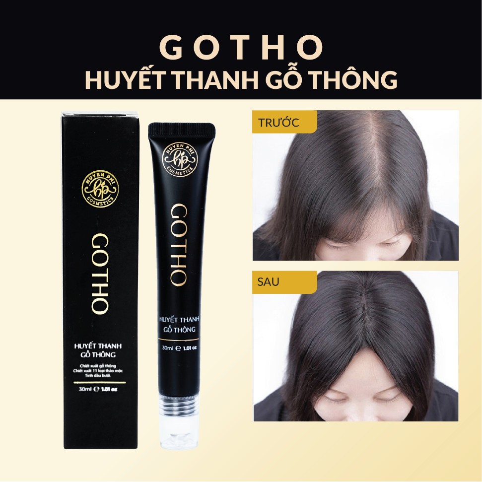 Gotho Huyết thanh gỗ thông kích thích mọc tóc