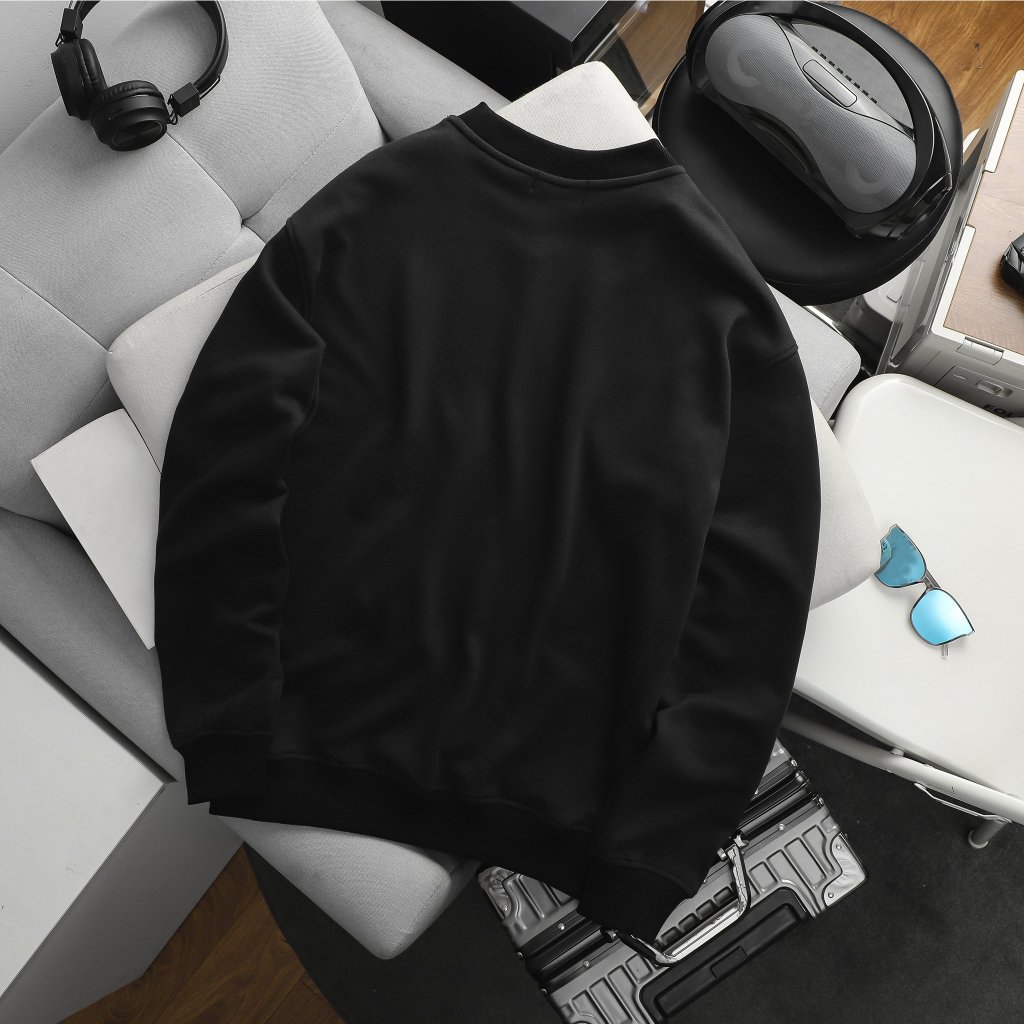 Áo khoác sweater thời trang cỡ đại trơn bigsize nam < 140kg