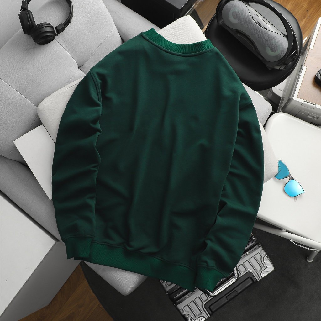 Áo khoác sweater thời trang cỡ đại trơn bigsize nam < 140kg