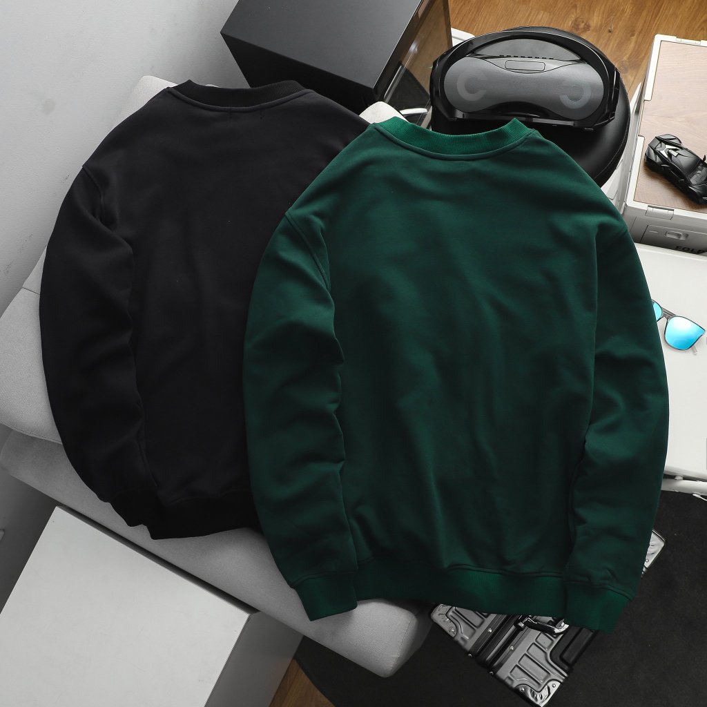 Áo khoác sweater thời trang cỡ đại trơn bigsize nam < 140kg