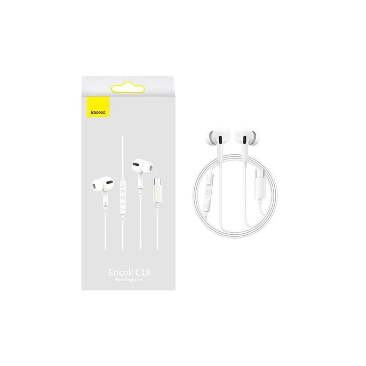 Tai Nghe Có Dây Baseus Enock C18 Wired Earphones