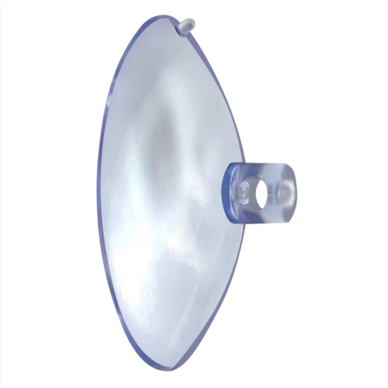 Núm nhựa, nút nhựa hít kính một mặt, núm silicon lỗ gài size 5cm