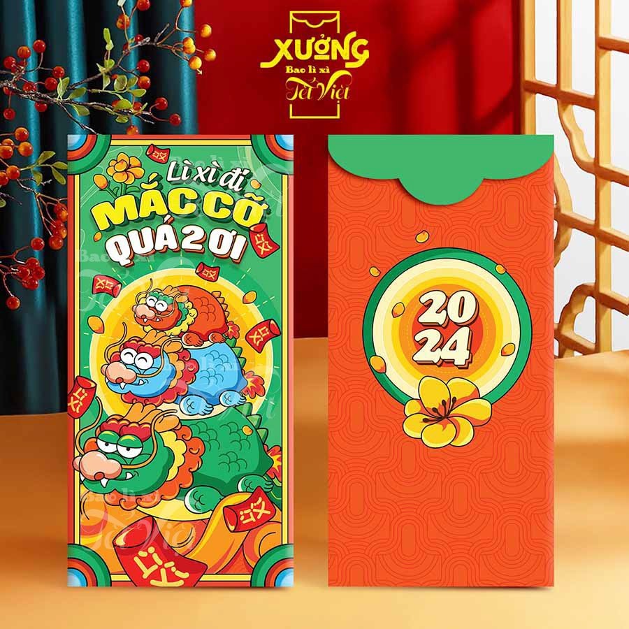 Lì Xì Tết 2024 Hottrend Độc Lạ PUKAPI