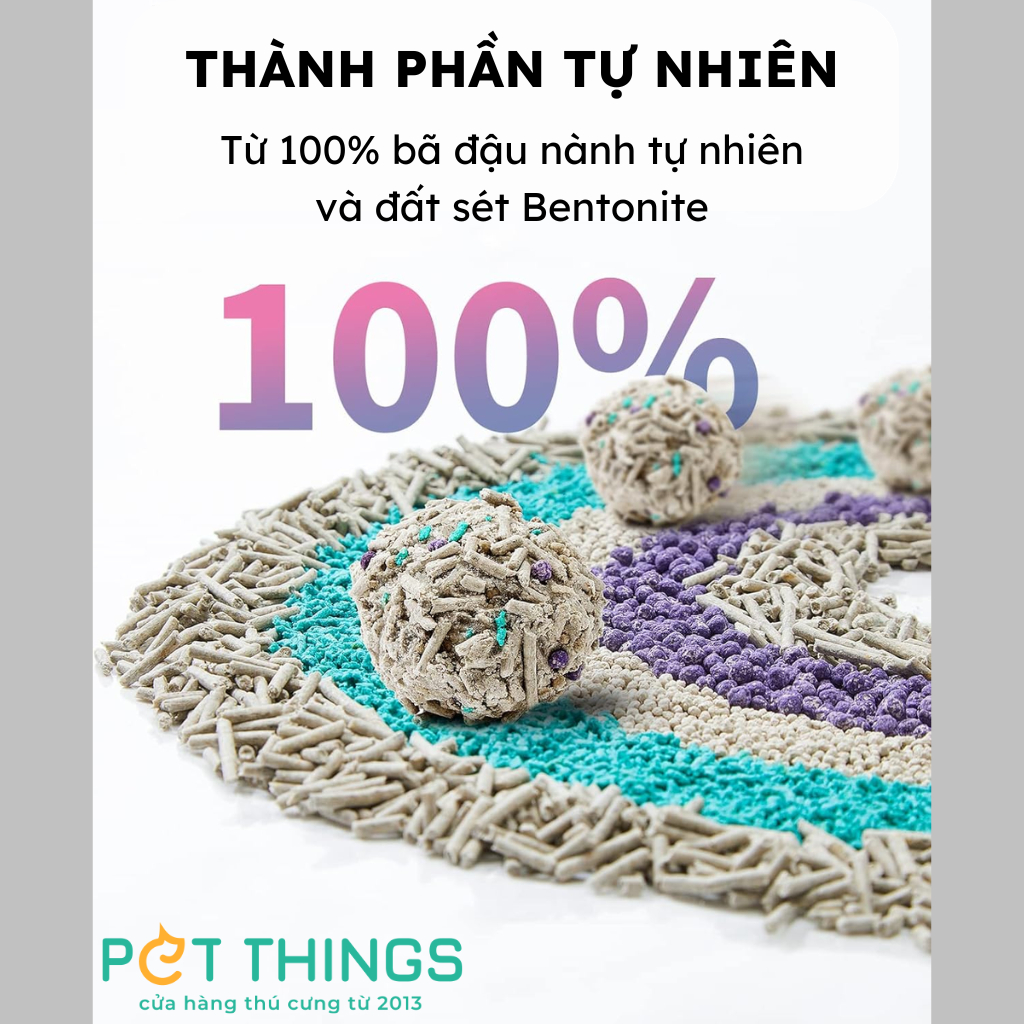 Cát Vệ Sinh Mèo PETKIT 5 TRONG 1, 3.6kg / 7L