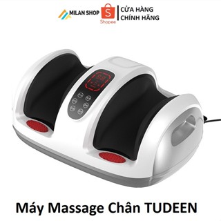 Máy massage bấm huyệt chân TUDEEN công nghệ Nhật Bản, massage trườn ấm lòng bàn chân, giảm đau tê buốt chân