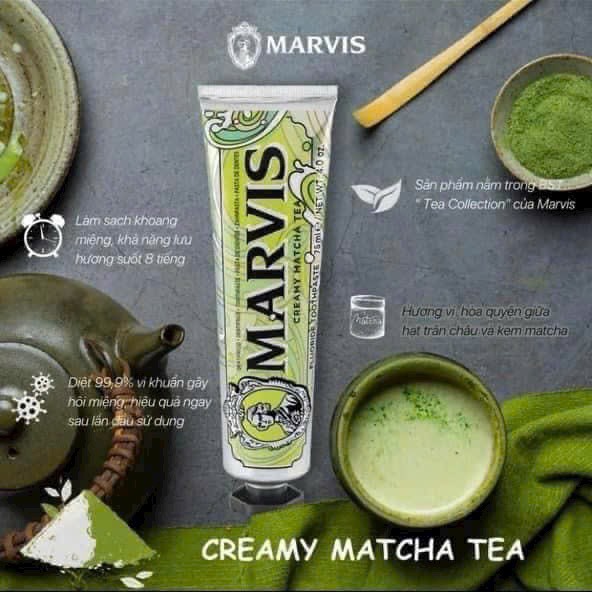 Kem Đánh Răng Hương Trà Marvis Tea Collection 75ml