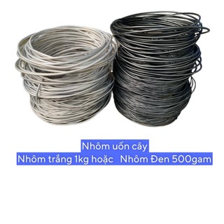 Dây nhôm uốn cây bonsai mai kiểng 2li 2,5li 3li 4li 5li 6li Cuôn 1kg