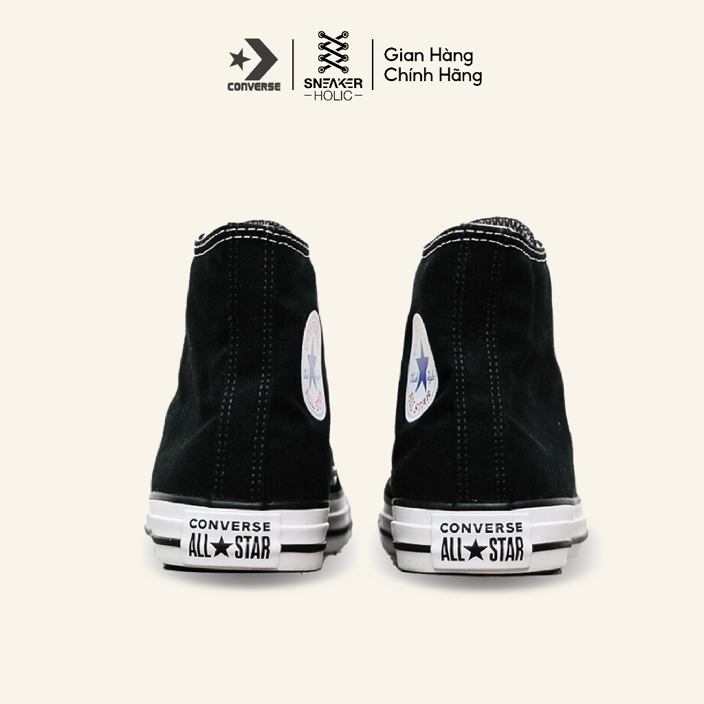 Giày Sneaker Nam Nữ CONVERSE Chuck Taylor All Star Classic High Black - M9160C - Classic Cổ Cao Đen, Thời Trang Unisex