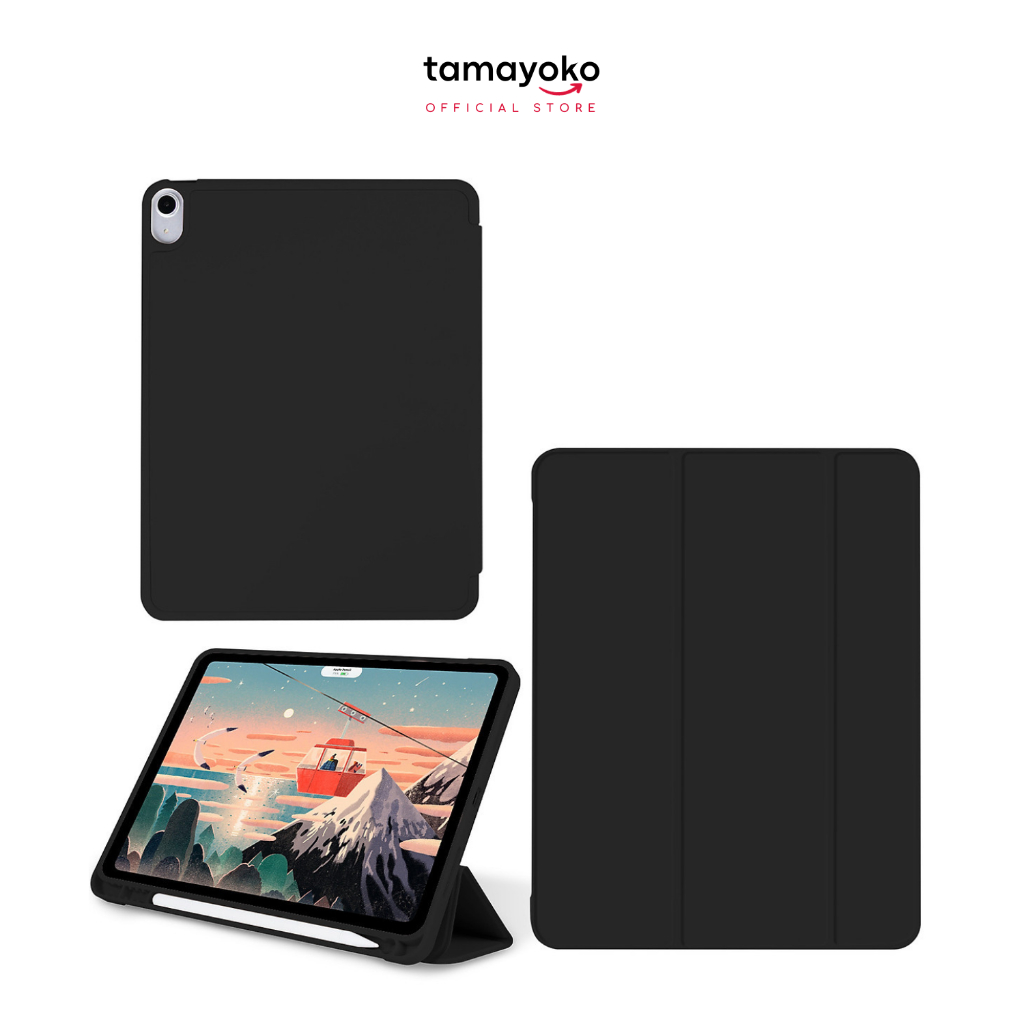 Bao Da Case Cover Tamayoko iPad Mini 6/ iPad Pro 11 inch/ iPad Air 4/ iPad Pro 12.9 inch Có Khe Cắm Apple Pencil