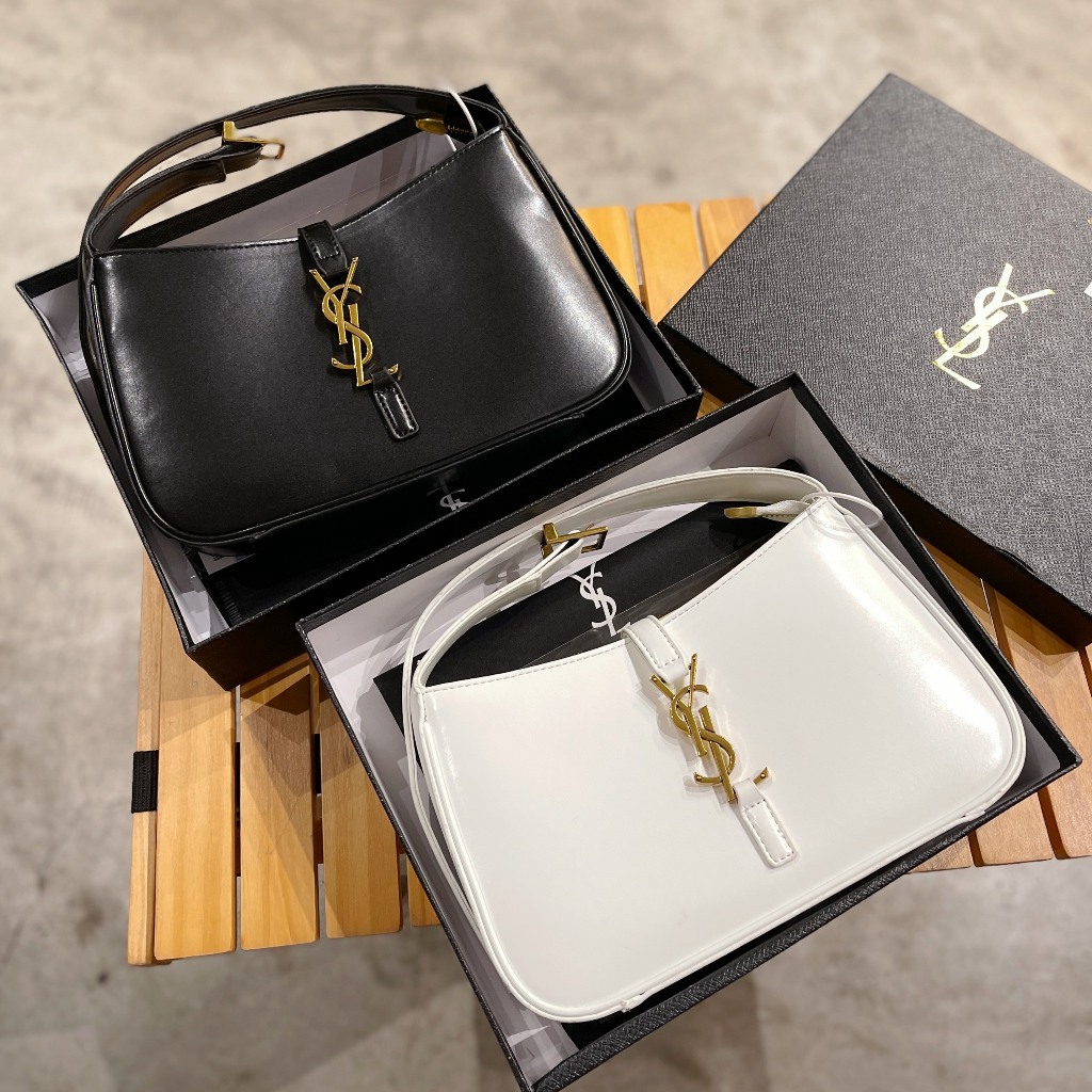 Túi xách nữ kẹp nách MM Bags da trơn da rắn túi xách đeo vai sang chảnh loại đẹp full box tag bill