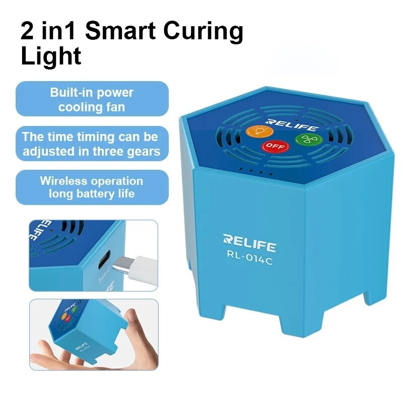 Đèn UV RL-014C tích hợp quạt làm mát