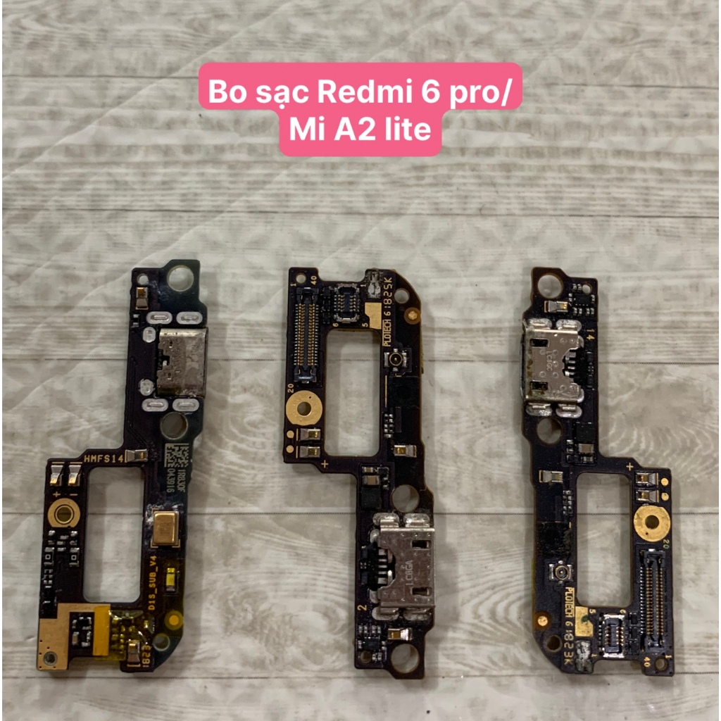 Bo sạc Redmi 6 pro/ Mi A2 lite Xiaomi (zin bóc máy)