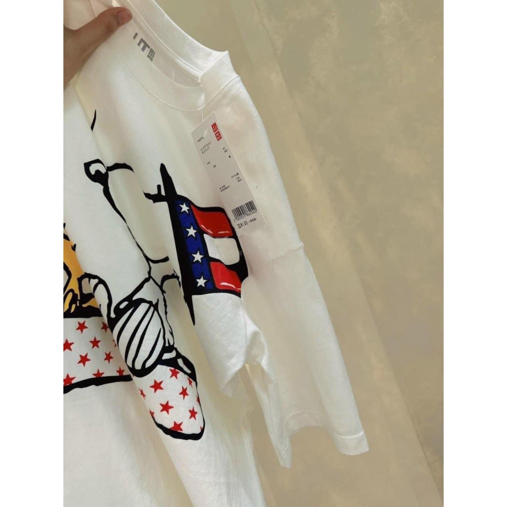 DEAL HOTT ÁO PHÔNG UNI SNOPY XUẤT SỊN NEW