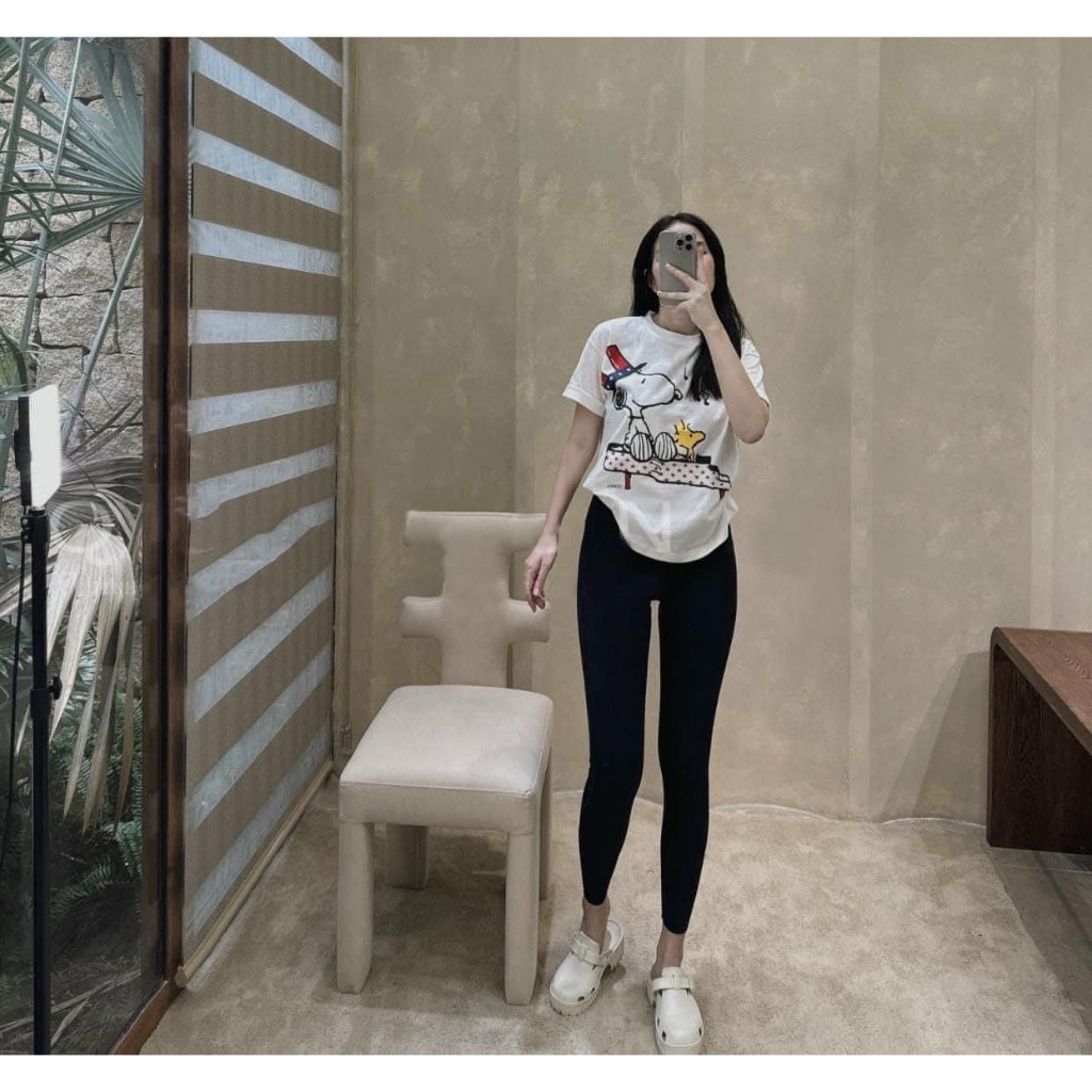 DEAL HOTT ÁO PHÔNG UNI SNOPY XUẤT SỊN NEW