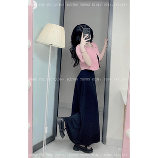 🌸 ĐẦM ĐEN CỔ PHỐI