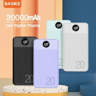 Cục Sạc dự phòng 20000mAh PT01 BASIKE Cho Điện Thoại Thông - Bảo hành 12 tháng