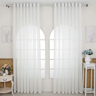 Rèm Voan Trắng - Voan Giọt Mưa - Rèm Cửa Chính, cửa sổ, rèm Spa, nail, salon tóc  Cao Cấp