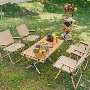 Ghế camping gấp gọn, ghế du lịch vải  Oxford 610D siêu bền, tiên lợi MITOMASHOP