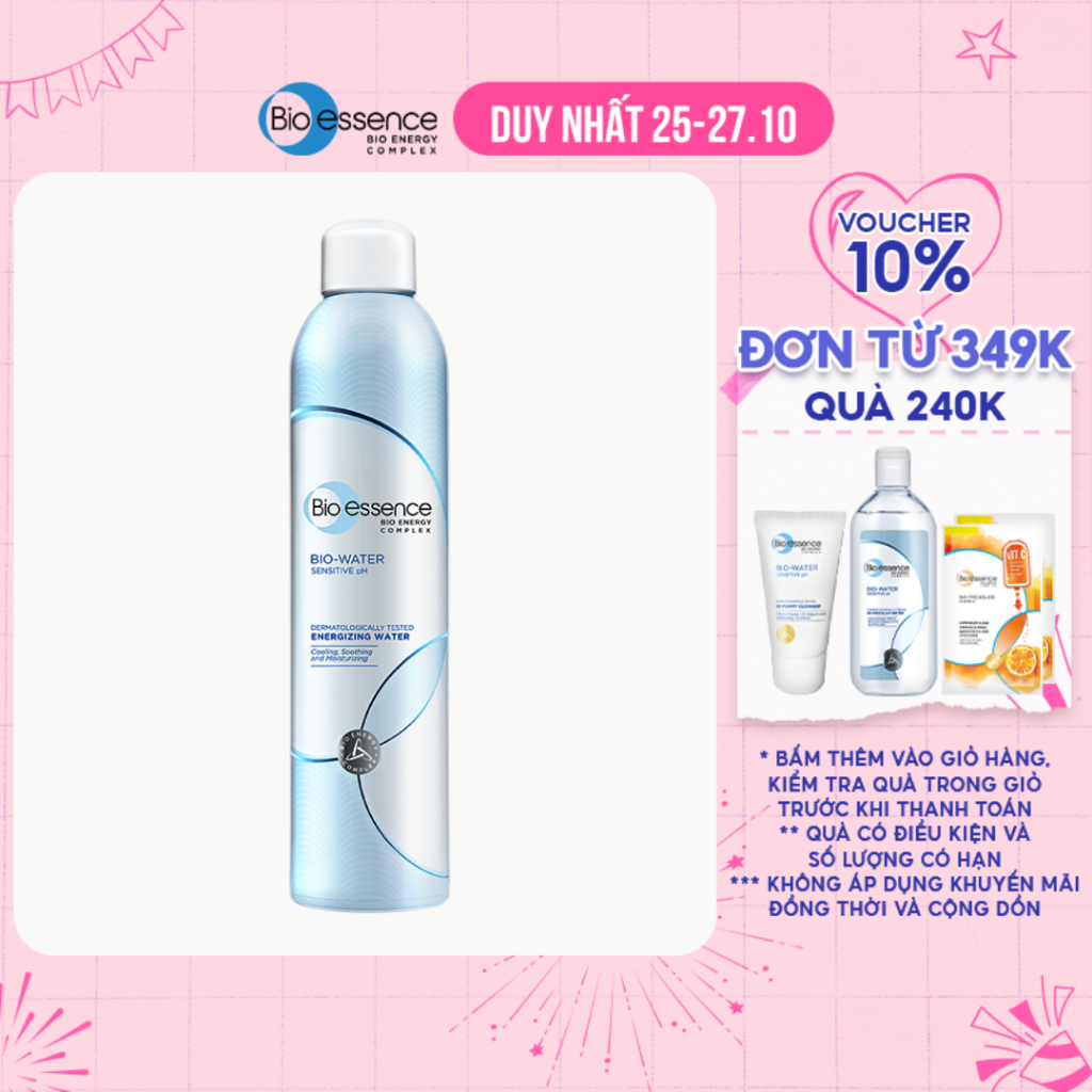 Nước khoáng dưỡng da ẩm mượt mịn màng Bio-Essence Bio-Water Water Energizing 300ml