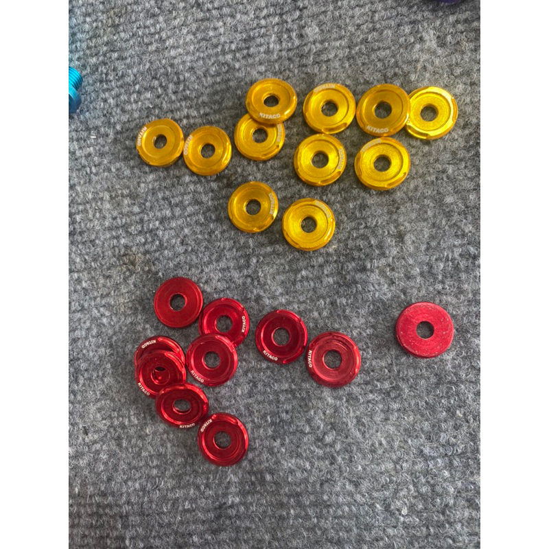 Long đền nhôm lỗ 6li