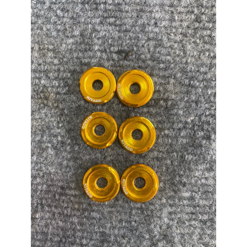 Long đền nhôm lỗ 6li