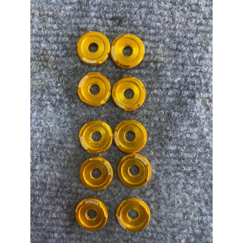 Long đền nhôm lỗ 6li