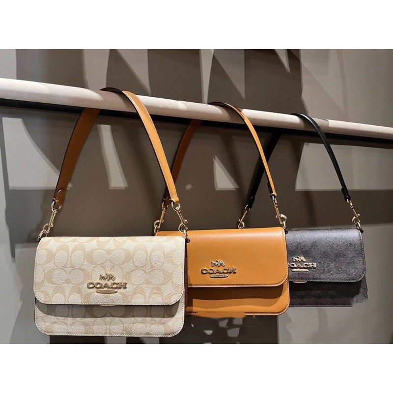 Túi coach brynn đủ màu kẹp nách