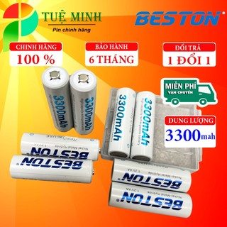 Pin sạc aa, aaa 3300mah beston chính hãng, siêu rẻ. pin micro hát, pin tiểu, pin đũa sạc nimh