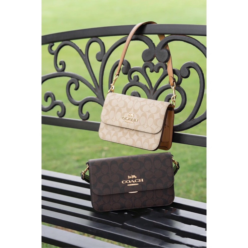 Túi coach brynn đủ màu kẹp nách
