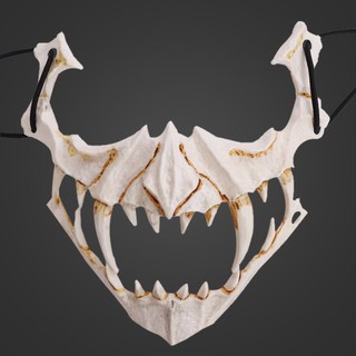 Mặt nạ xương thú các hình, hóa trag Halloween