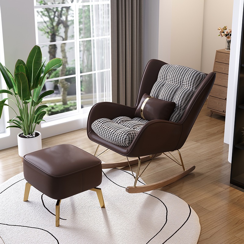 Ghế Sofa Thư Giãn Bập Bênh, Ghế Thư Giãn, Ghế Lười Đọc Sách Hàng Nhập Khẩu