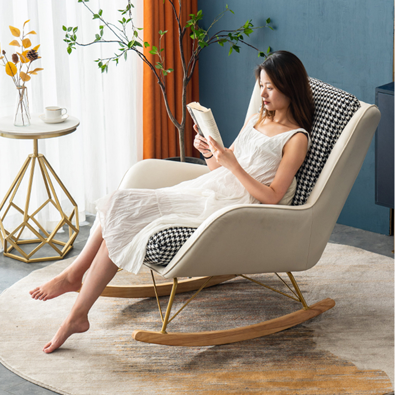 Ghế Sofa Thư Giãn Bập Bênh, Ghế Thư Giãn, Ghế Lười Đọc Sách Hàng Nhập Khẩu