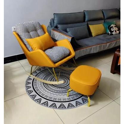 Ghế Sofa Thư Giãn Bập Bênh, Ghế Thư Giãn, Ghế Lười Đọc Sách Hàng Nhập Khẩu