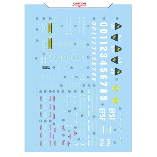 Đề can - Decal nước MG Rezel / Rezel Command Type / Rezel Type C
