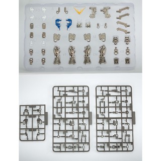 Bộ chi tiết khung xương kim loại hãng Effect Wing cho MG Wing Zero EW ver.Ka