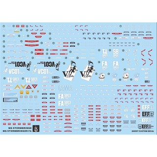 Đề can - Decal nước MG Stormbringer / Stormbringer FA / Stormbringer PF