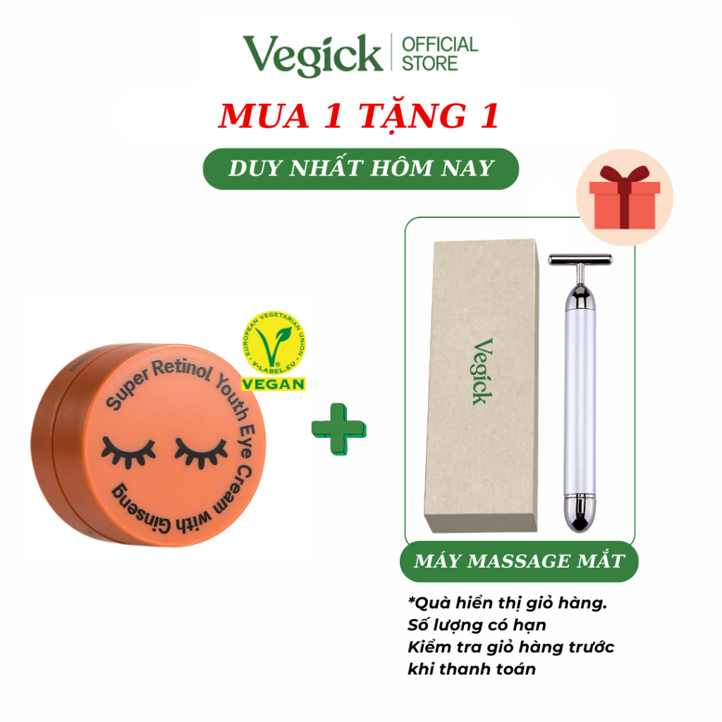 QUÀ TẶNG KHÔNG MUA KHÔNG BÁN Máy Massage Mắt Rung Nâng Cơ Dùng Pin Vegick