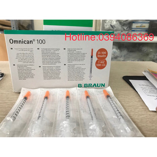 Kim tiêm tiểu đường omnican u100 bbraun đức